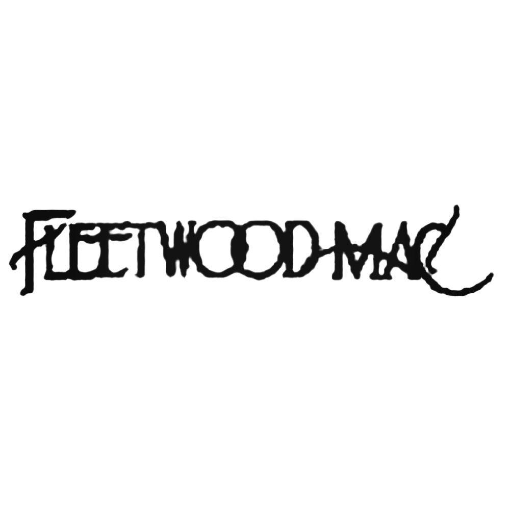 Fleetwood Mac Logo - Fleetwood Mac Band Decal Sticker. Aftermarket Decals. Stickers