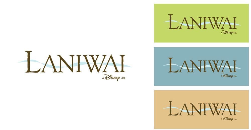 Aulani Logo - The logo I designed for Laniwai the spa at Aulani