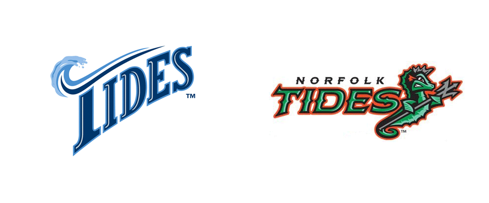 Norfolk Tides Logo - Brand New: New Logos for Norfolk Tides