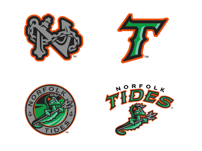 Tide Logo - Brand New: New Logos for Norfolk Tides by Brandiose