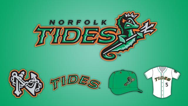 Norfolk Tides Logo - Norfolk Tides unveil seaworthy new look | International League News