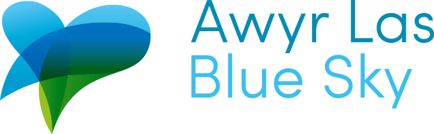 Blue Sky Logo - Awyr Las | Blue Sky | Home