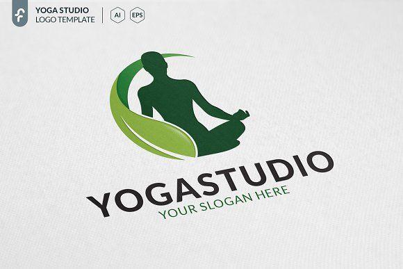 Yoga Studio Logo - Yoga Studio Logo Logo Templates Creative Market