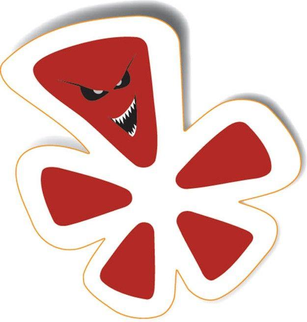 Red 5 Stars Yelp Review Logo - Yelp Extortion Allegations Stack Up | East Bay Express