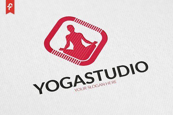 Yoga Studio Logo - Yoga Studio Logo ~ Logo Templates ~ Creative Market