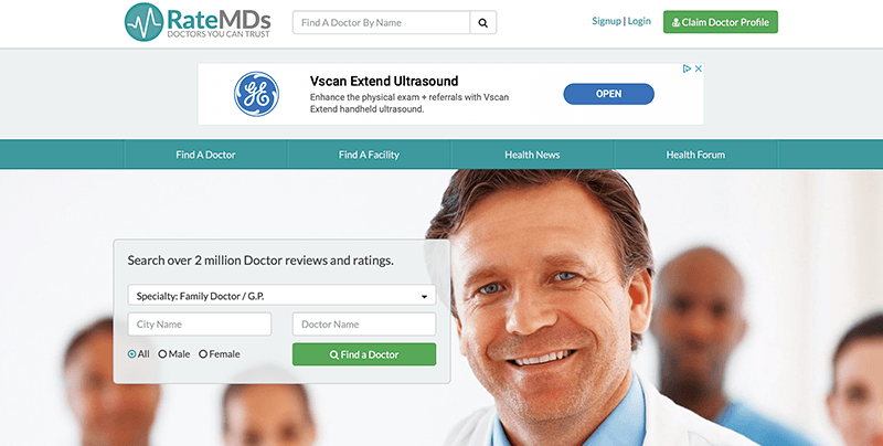 RateMDs Logo - Reputation Management: The Pros and Cons of Healthgrades, RateMDs ...