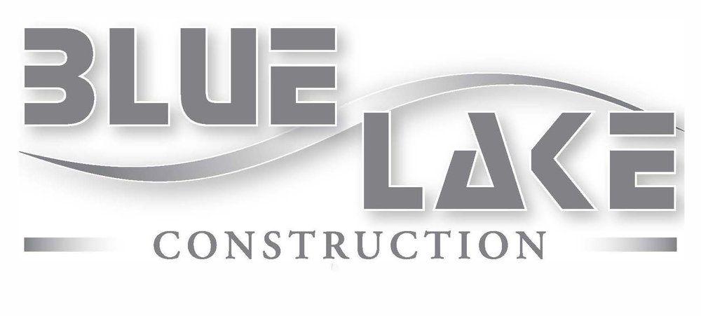 Blue Construction Logo - Blue Lake Enterprises, Inc.