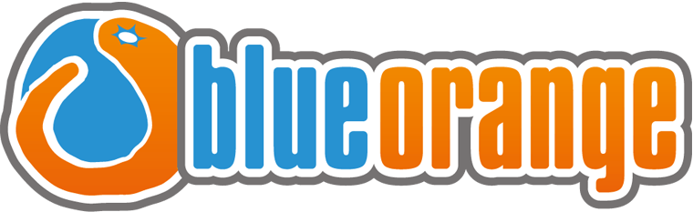 All Orange and Blue Logo - Blue Orange | Print Design