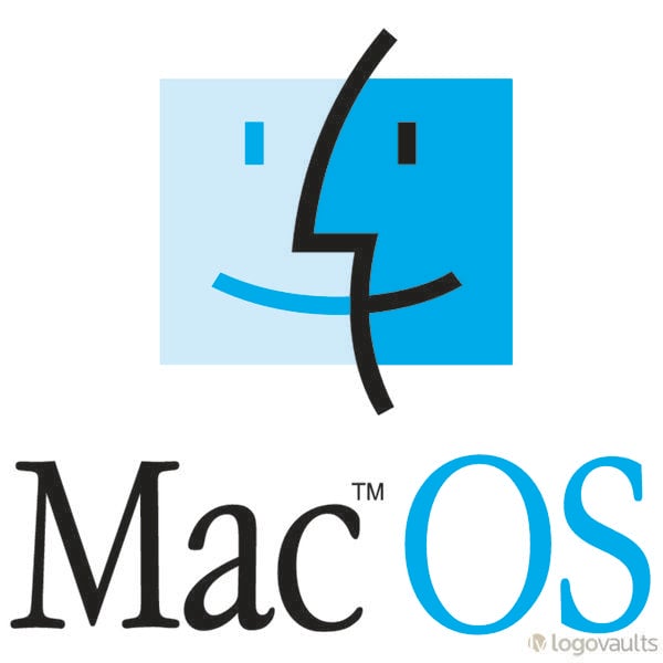 Old Mac Logo - Mac OS (Old) Logo (EPS Vector Logo) - LogoVaults.com