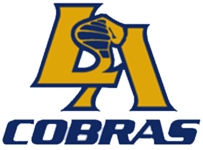 Cobras Sports Logo - Los Angeles Cobras Primary Logo - Arena Football League (Arena FL ...