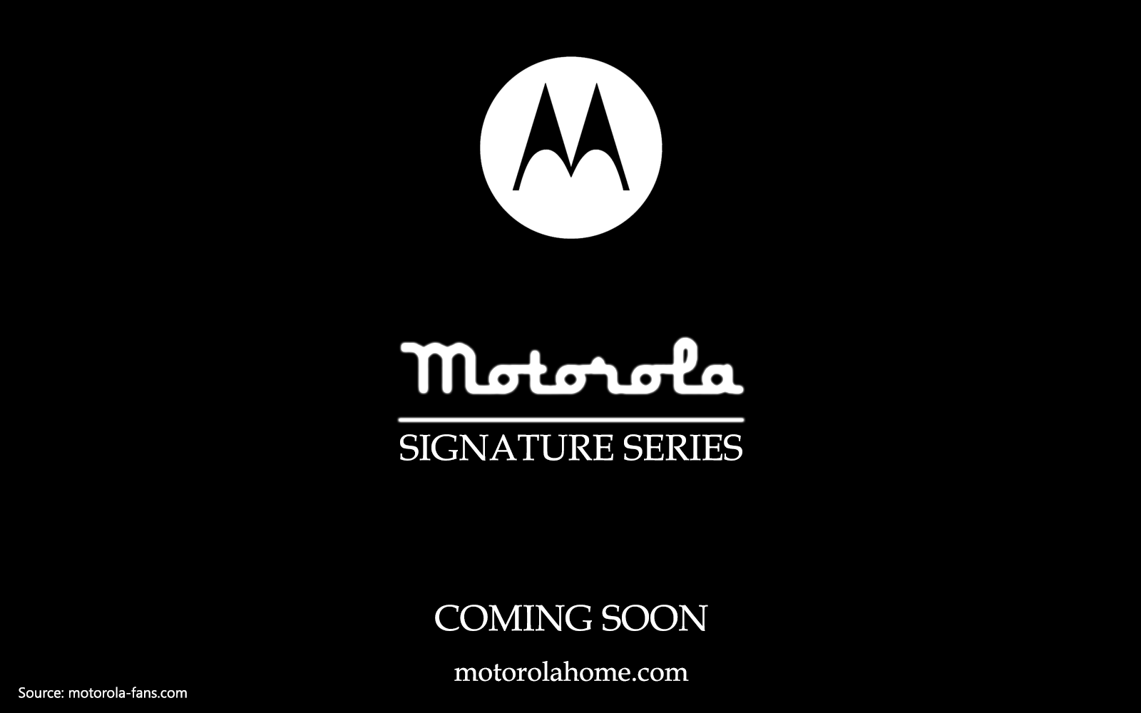 Motorola Home Logo - Motorola Signature Series to be shown at MWC 2017 - Motorola Lovers
