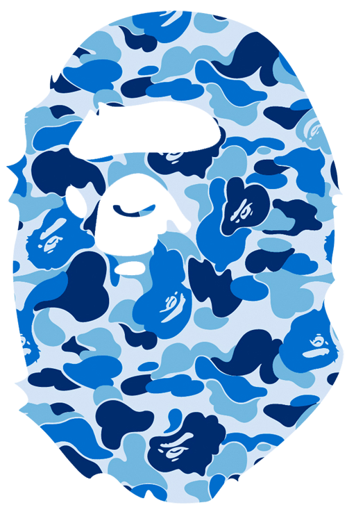 Blue BAPE Shark Logo - blue bape camo | Tumblr | project | Bape wallpapers, Wallpaper ...