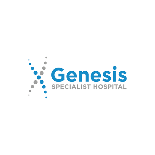 Genesis Hospital Logo - simple elegant logo for hospital. Logo design contest