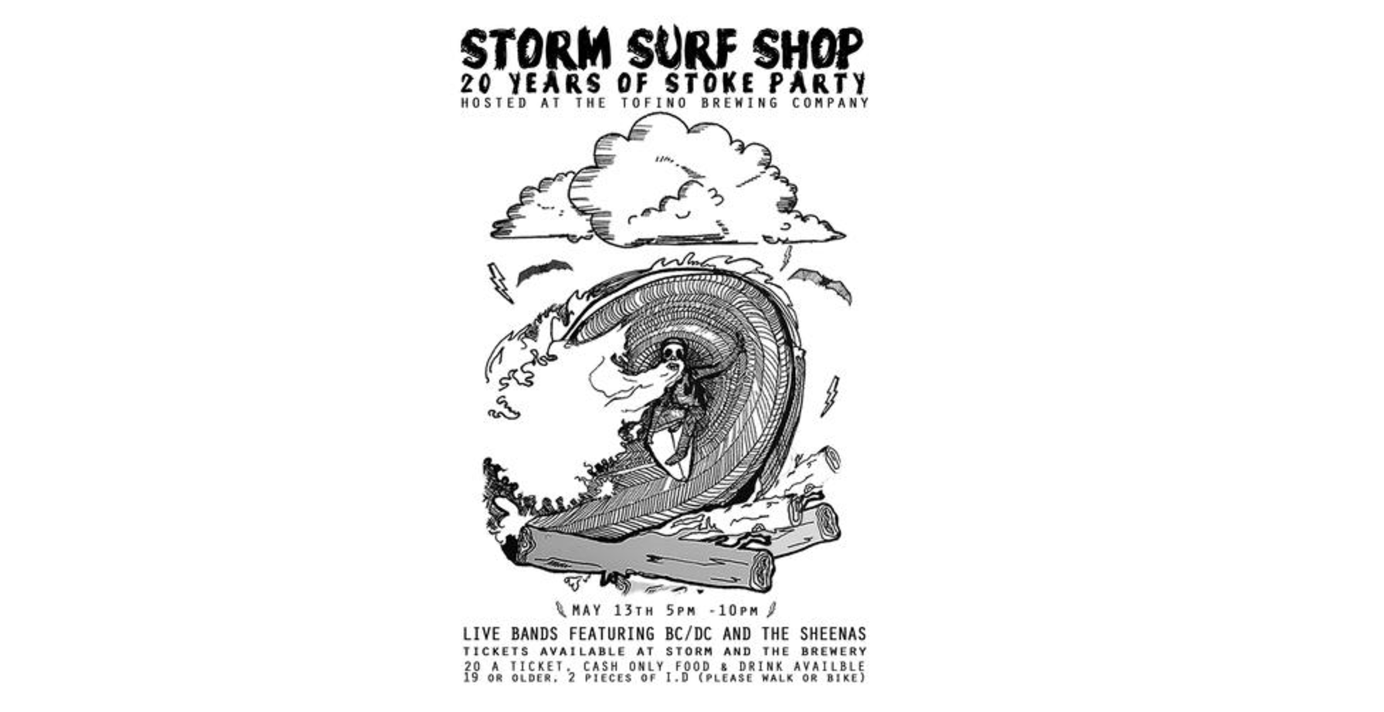 Storm Surf Company Logo - Years of Stoke // Storm Surf Shop