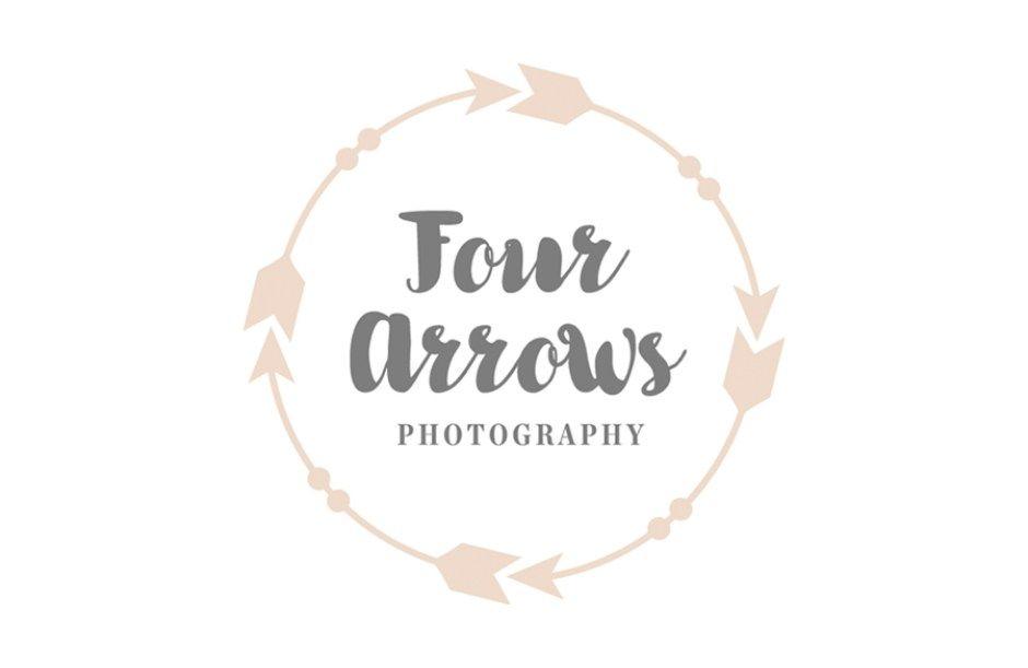 Four Arrows Logo - Four Arrows Photography – Sarah Rusin Design