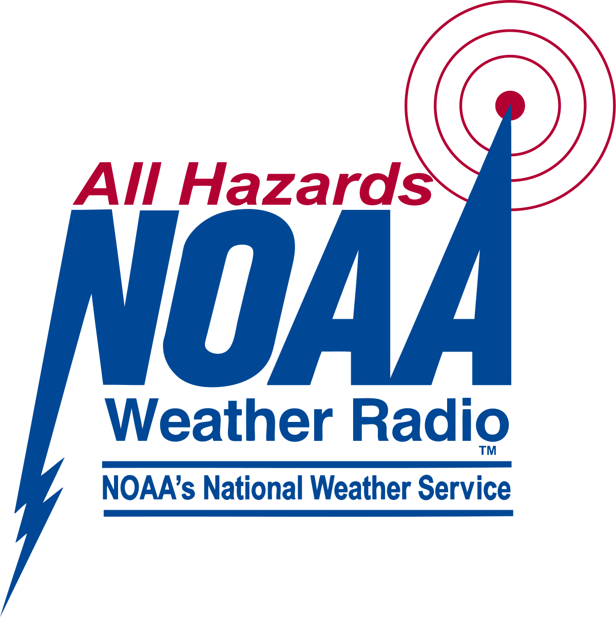 Storm Surf Company Logo - NOAA Weather Radio