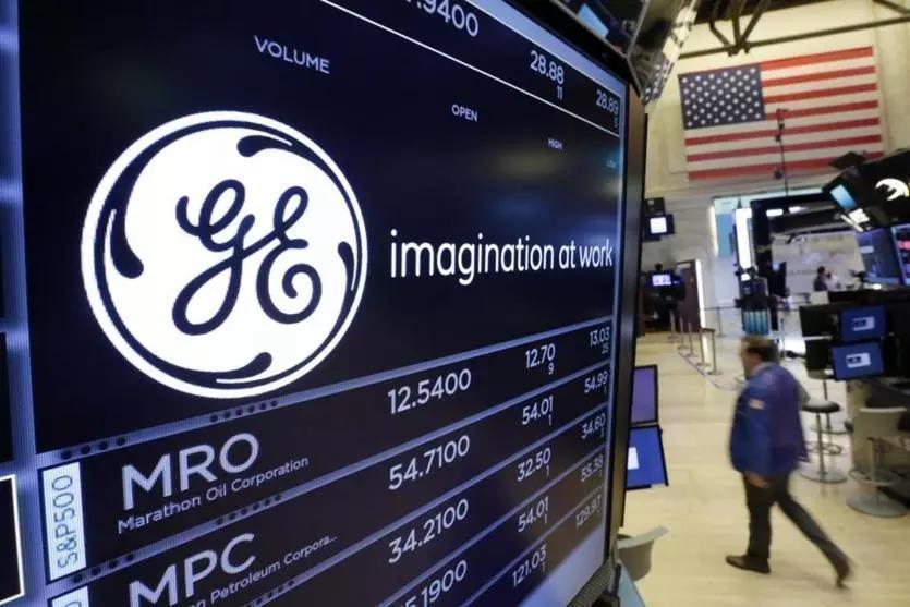 New General Electric Logo - General Electric is dropped from Dow Jones industrial average after ...