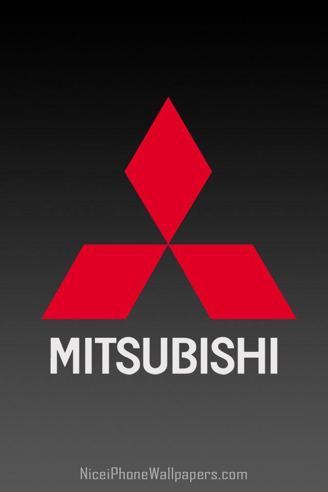 Black and Mitsubishi Logo - Mitsubishi logo HD black iPhone 4\/4s wallpaper and background ...
