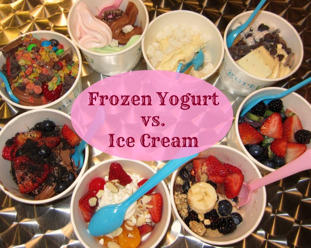 Froyo Ice Cream Logo - Frozen Yogurt vs. Ice Cream | Strong Like My Coffee