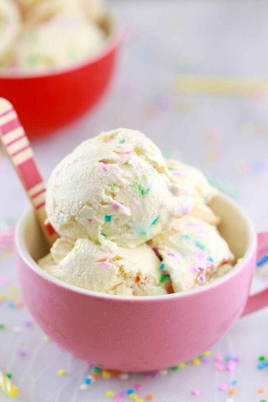 Froyo Ice Cream Logo - Cake Batter Frozen Yogurt in 5 Minutes (No Machine) - Gemma's Bigger ...