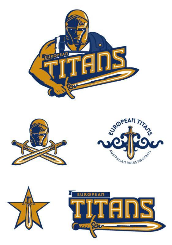 Team Concept Logo - European Titans Creamer's Sports Logos Community