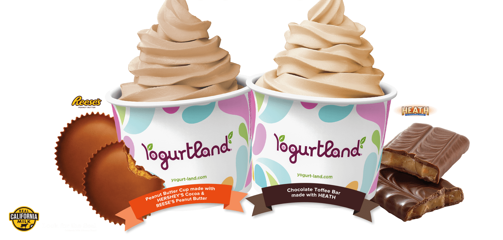 Froyo Ice Cream Logo - Yogurtland: International Frozen Yogurt Day