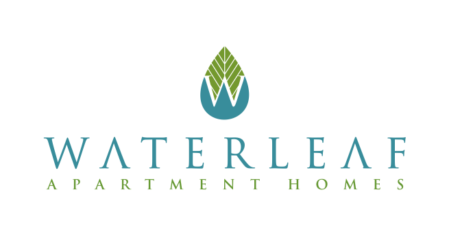 Water Leaf Logo - Apartments for Rent in Vista, CA | Waterleaf Apartments