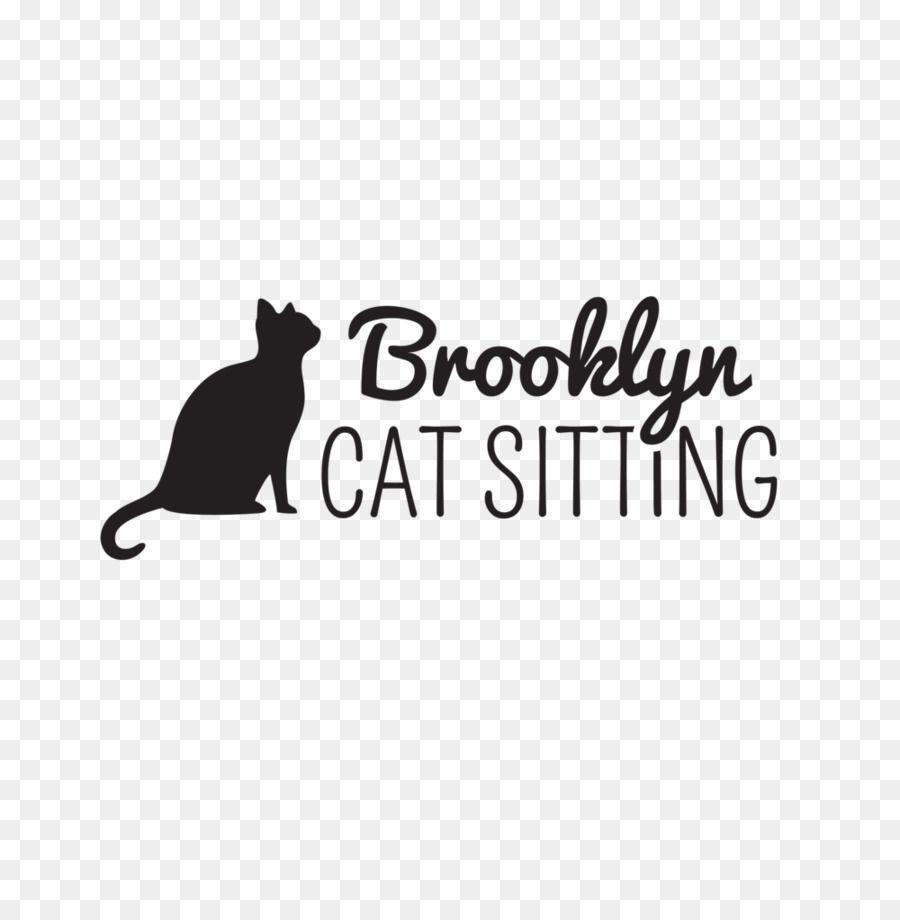 Sitting Cat Black and White Logo - Cat Logo Brand Black M Font - sitting cat png download - 1000*1001 ...