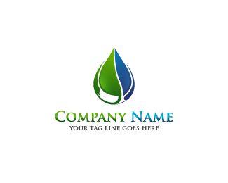 Water Leaf Logo - Water Leaf Logo Designed