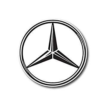 Mercedes Car Logo - Amazon.com: Mercedes-benz Logo Sticker Decal for Car Window, Bumper ...