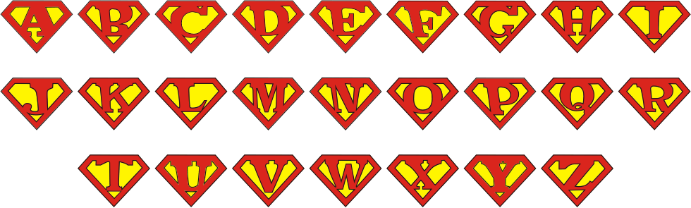 Create Own Superhero Logo - Create your own superman Logos