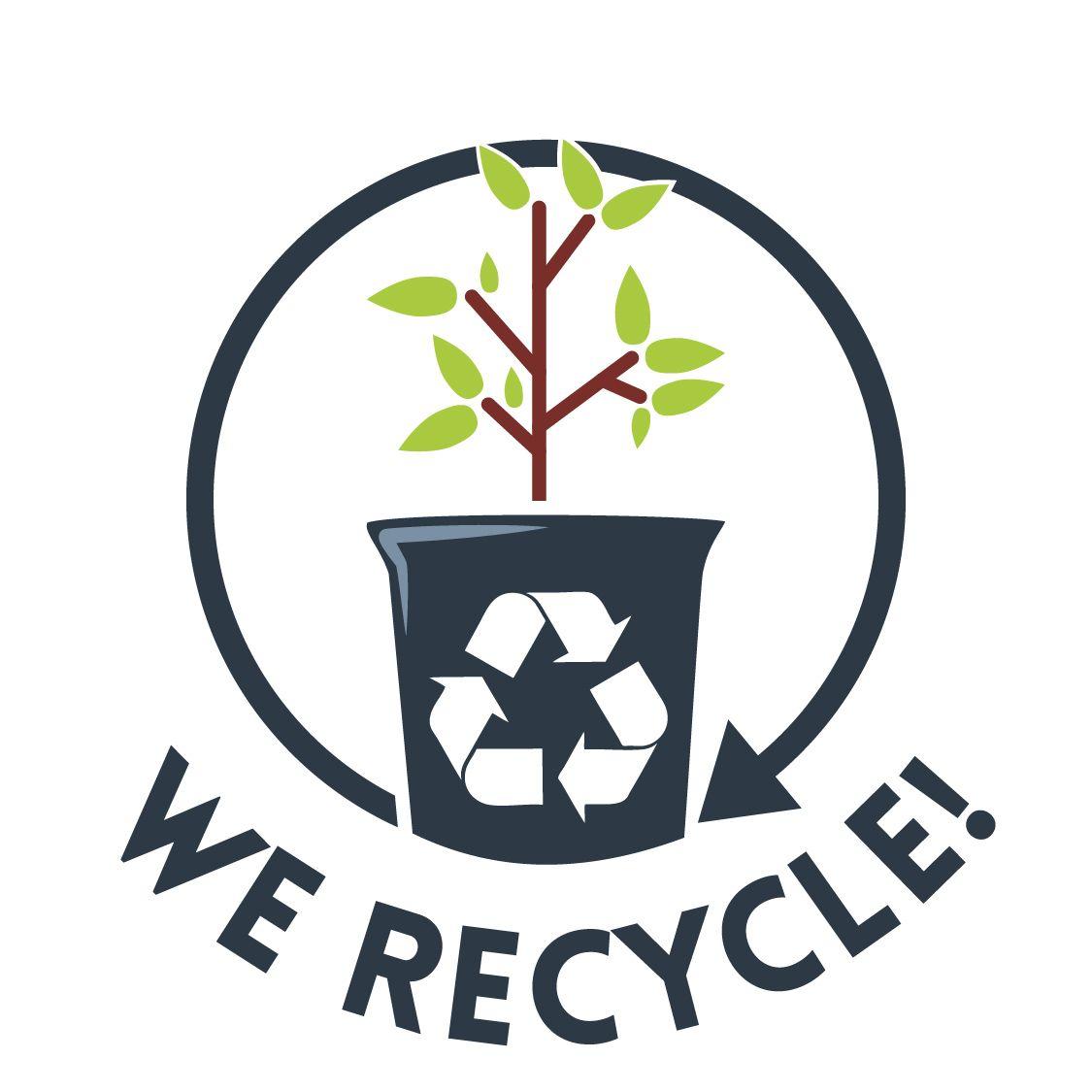 We Recycle Logo - Waste Reduction Partners