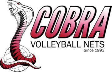 Cobras Sports Logo - Volleyball Accessories - Net Kits For Permanent Posts