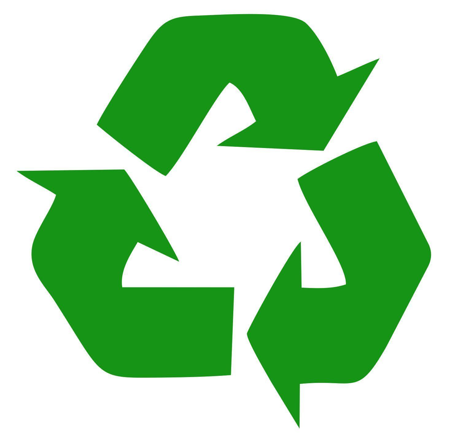 We Recycle Logo - Sassy Stickers Recycle Symbol Green 5 Vinyl Decal