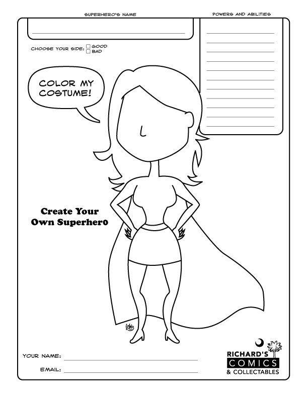Create Own Superhero Logo - Design Your Own Superhero Logo Create Your Own Superhero For Free