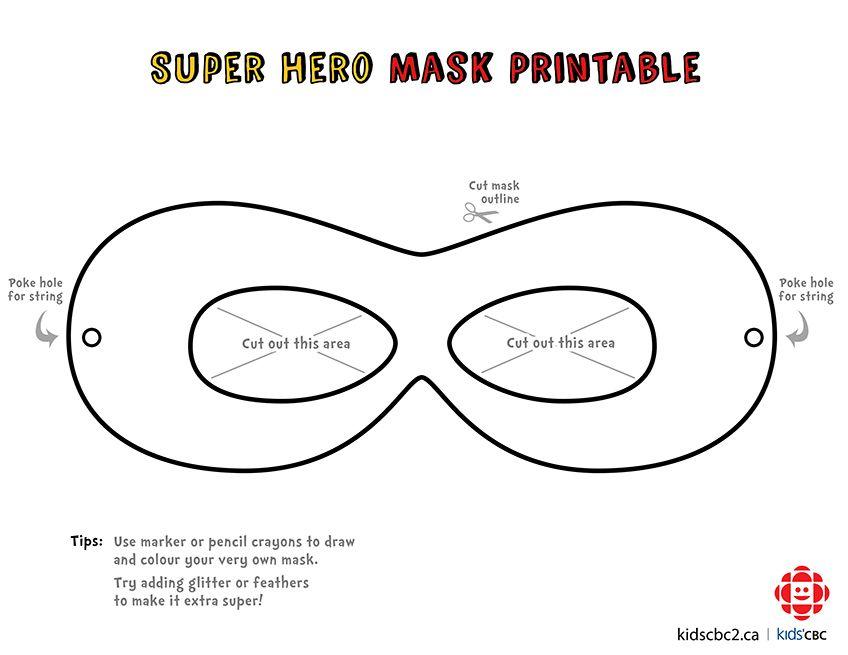 Create Own Superhero Logo - Make your own super awesome superhero mask! | Explore | Awesome ...
