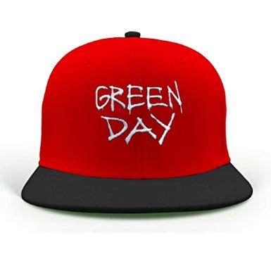 Green and Red Co Logo - Green Day Baseball Cap Revolution Radio band Logo Official Red ...