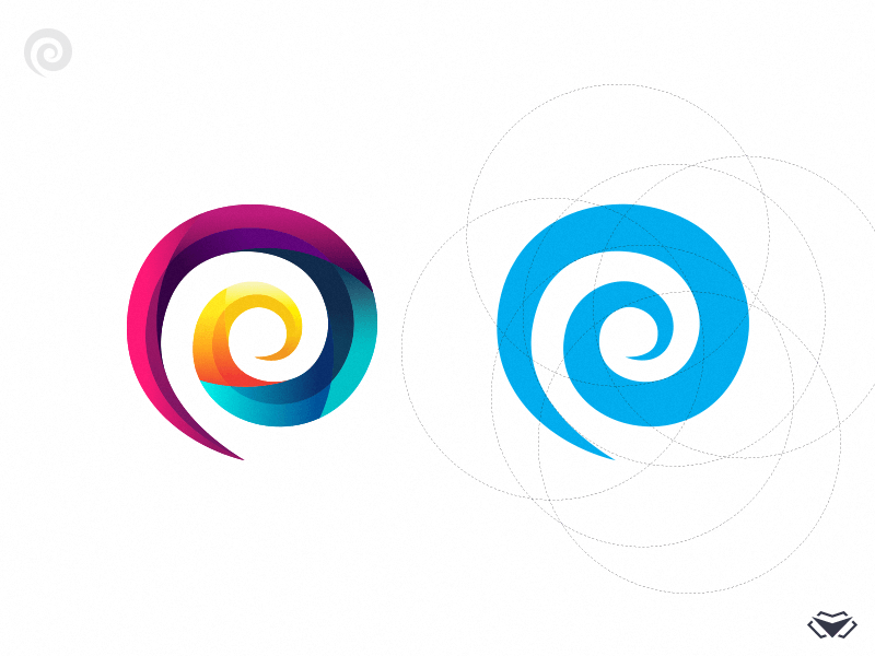 Swirl Logo - Swirl Logo by visual curve | Dribbble | Dribbble