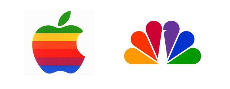 Rainbow Colored Logo - 40 rainbow colored logo designs | Minimal Art World | Pinterest ...