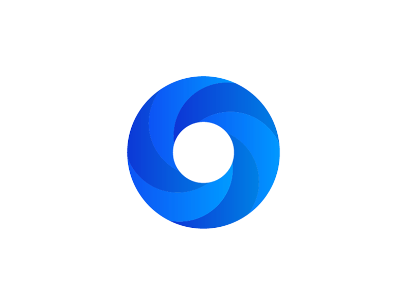 Blue Swirl Logo - Swirl logo by Phong Duy (Jason) | Dribbble | Dribbble