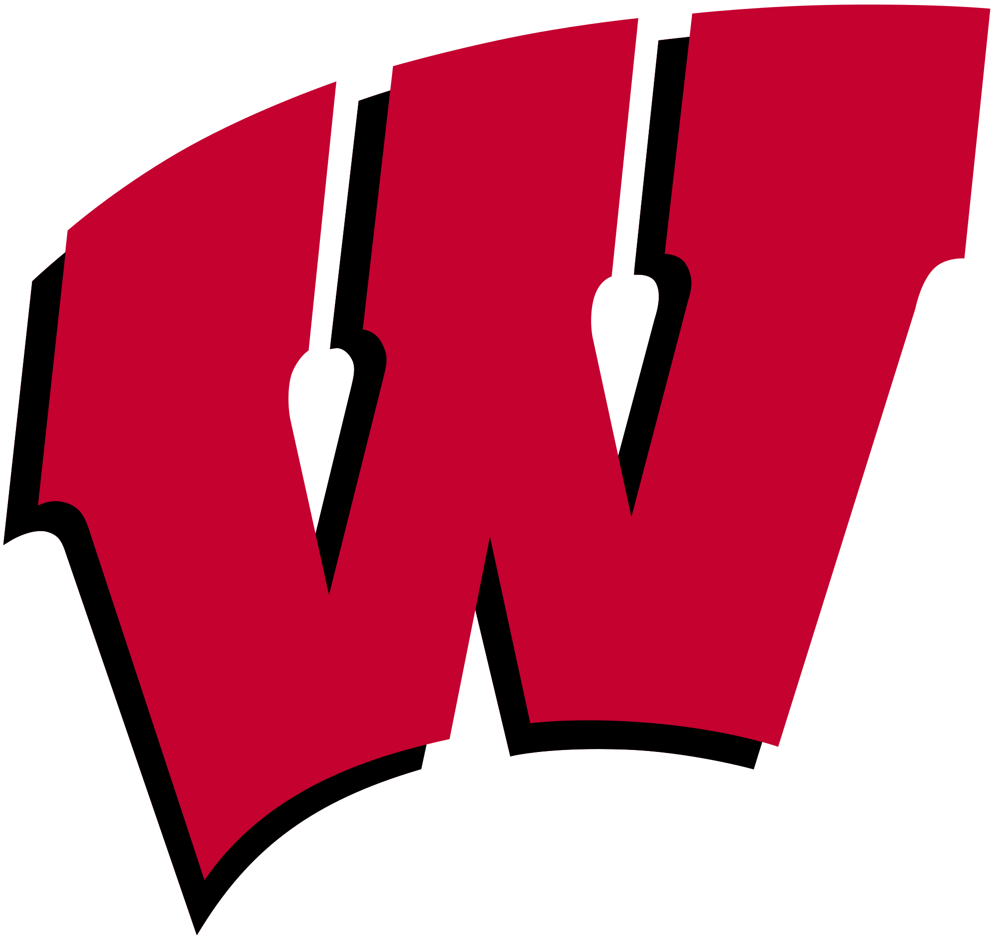 Wisconsin W Logo - Wisconsin Badgers logo.svg