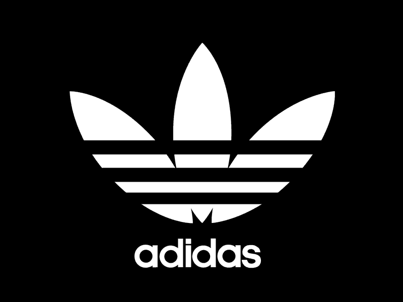 small adidas logo