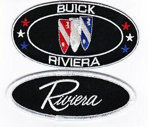 Buick Riviera Logo - BUICK RIVIERA SEW IRON ON PATCH EMBLEM BADGE EMBROIDERED ELECTRA 225