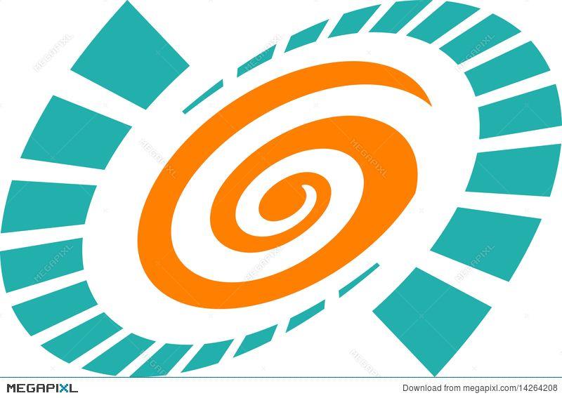 Swirl Logo - Swirl Logo Illustration 14264208 - Megapixl