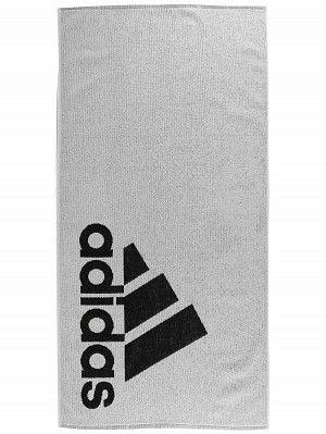 White Small Adidas Logo - adidas Logo Towel Small White