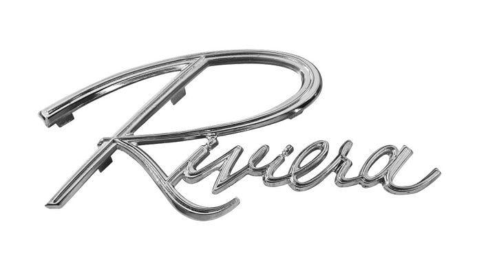 Buick Riviera Logo - Schwinds Classic Parts Store - Rear Panel Emblem for 1965 Buick ...
