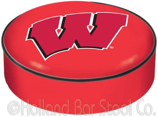 Wisconsin W Logo - Holland Univ of Wisconsin W Logo Seat Cover