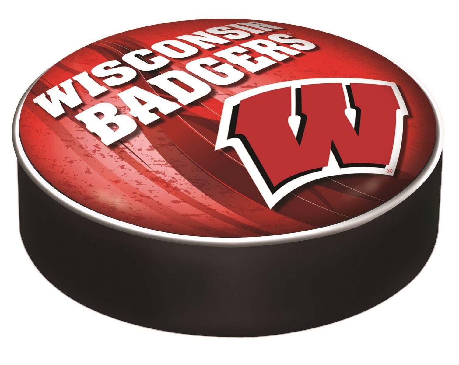 Wisconsin W Logo - University of Wisconsin Seat Cover Badgers W Logo