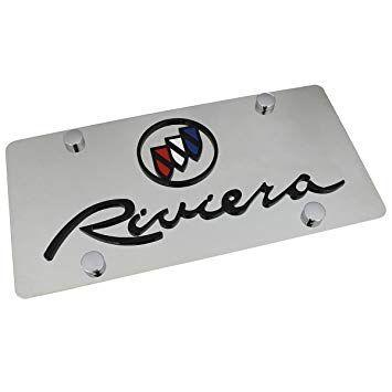 Buick Riviera Logo - Amazon.com: Buick Riviera License Plate: Automotive