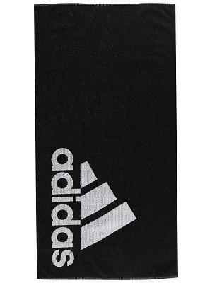 White Small Adidas Logo - adidas Logo Towel Small Black